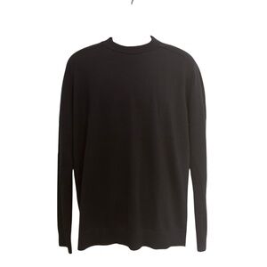 Nike tiger woods solid blue elastic breathable golf wool sweater mens size large